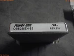 OBS025ZH-S2 Power-one 1-OUTPUT Dc-dc Regulator Supply Module. Fixed Price $125.00.