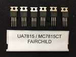 UA7815 Fsc MC7815CT Ic Reg Linear 15V 1A TO220AB 6 Pieces. Fixed Price $14.40.