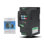 220V Variable Frequency Drive Inverter Converter 3KW 4HP 1 To Phase Vfd. Fixed Price $84.50.