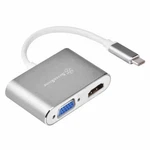 Silverstone EP16C Usb 3.1 Type-c Hdmi/vga Dual Monitor Adapter/converter. Fixed Price $39.99.