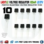 10PCS LM317LZ 0.1A TO-92 Voltage Regulator Adjustable 1.2-37V Usa. Fixed Price $7.98.