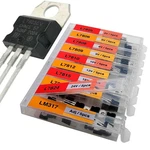 Eeeee 10 Values 50 Pcs Linear Voltage Regulator Positive External Kit.... Fixed Price $23.72.