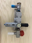 Festo + Smc Air Prep Service Unit Stack VHS50-06, Lfrs Di Maxi 1/2 With Mount. Fixed Price $99.50.