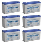 Power-sonic Pack PS-6100 6V 12AH F1 Rechargeable Battery. Fixed Price $99.99.