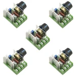 5PCS Ac 220V 2000W Scr High Power Electronic Voltage Regulator Module Adjustable. Fixed Price $16.44.