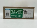 Siemens W0816ML1125CU Amp, Space, Circuit, Outdoor Center Load. Fixed Price $69.95.