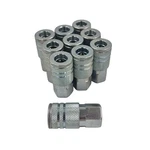 10PACK - I/m Industrial Style Air Quick Coupler 1/4" X Female Npt Steel. Fixed Price $22.77.