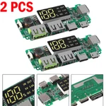 2PCS 18650 Board Dual Usb 5V 2.4A Mobile Module Lithium Battery Charger. Fixed Price $10.92.