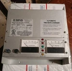Sens FCA12-6-2411U Regulated Battery Charger, Automatic Two-rate. Fixed Price $295.00.