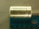 Cornell Dubilier Type 301 1200UF 63V Switching Power Grade Radial Capacitor. Fixed Price $19.99.