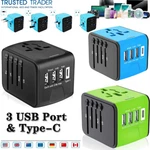 Universal Travel Adapter Converter One International Wall Charger Ac Power Plug. Fixed Price $13.99.