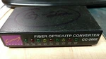 CC-2002 Canary Fiber Optic Utp/st Converter. Fixed Price $19.99.