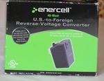 Radio Shack Enercell Us To Foreign Voltage Converter 40 Watt 273-360. Fixed Price $7.14.