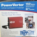 Tripp Lite PV150 Modified Sine Wave Inverter 150W Ultra-compact Outlet. Fixed Price $16.95.