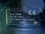 R12-150B 1420 Recom Isolated Dc/dc Converter New Old Stock Stored In Tube (C2B2). Fixed Price $25.95.