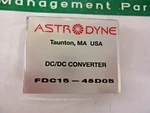 Brand New! Astrodyne, FDC15-48D05, 15W Output Dc/dc. Fixed Price $25.00.