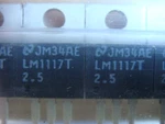 One Lot 50 National LM1117T-2.5 Linear Ldo Voltage Regulators New And Unused. Fixed Price $25.00.