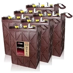 6X Trojan Deep Cycle Battery L16RE-B Flooded Lead Acid 6V 370AH. Fixed Price $3132.00.