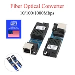 Pair Gigabit Ethernet Media Converter Fiber Optic Sc Port Singlemode 3KM 1.25G. Fixed Price $23.59.