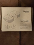 Ceptics Travel Adapter International Universal 200W Step Down Voltage Converter. Fixed Price $49.99.