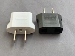 Europe To Usa Power Jack Wall Plug Converter Travel Adapter Wholesale. Fixed Price $5.49.