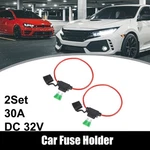 Set Dc 32V 14 Awg Car Atc Blade Style Inline Fuse Holder With 30A. Fixed Price $10.63.