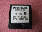 Caritronics, Inc. W-1400 Dc-dc Converter Module 15 Vdc 0.8A. Fixed Price $30.00.