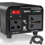 Yinleader 500W Voltage Transformer Power CONVERTER(110V 220V, To.... Fixed Price $53.31.