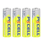 4X Pkcell Aa Ni-mh 2800MAH Rechargeable 1.2V Precharged Batteries For Flashlight. Fixed Price $13.29.