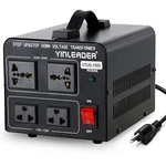 Yinleader 1500W Step Up & Down Voltage Transformer Converter 110V To 220.... Fixed Price $96.66.