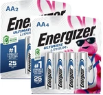 6 Energizer L91BP4 Ultimate Lithium Aa Battery Exp 2050 Or Better. Fixed Price $17.99.