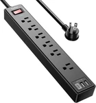 Belkin Surge Protector 6-OUTLETS, 4FT Cord, White (BE106000-04). Fixed Price $16.90.