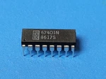 (1 Pc) 67401N Mmi Fifo, 64X4, Asynchronous, Ttl, PDIP16. Fixed Price $6.95.