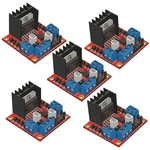 5PCS L298N Dual H Bridge Pwm Dc & Stepper Motor Drive Controller Module. Fixed Price $14.99.