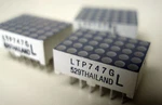 Quantity Ten Pieces, Liteon Dot Matrix Display Model LTP747G - 0.7" 5X7 Green. Fixed Price $29.95.