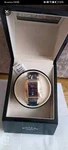 Rotary LE90014/05 Analog Display Swiss Automatic Blue Watch Charger Original Box. Fixed Price $336.40.