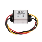 Drok Waterproof Dc Buck Converter Voltage Regulator 8-22V 1 Pc, Black White. Fixed Price $24.10.