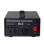 Elc T-1500 1500-WATT Voltage Converter Transformer W/ Circuit Breaker Protection. Fixed Price $89.00.