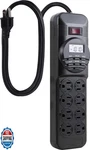 Ge Power Saving Strip Timer 8 Outlet Digital Display & 3 Foot Cord 15077. Fixed Price $32.95.