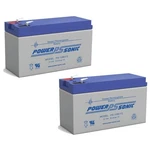 Power-sonic Pack 12V 9AH Sla Battery Replaces CP1290 6-DW-9 HR9-12 PS-1290F2. Fixed Price $49.99.