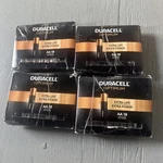 Lot Of 4 Packs Duracell Optimum Alkaline Batteries 18/PACK Aa Extra Life. Fixed Price $49.99.