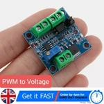 Pwm To Voltage Converter Module 0%-100% 0-5V/0-10V For Digital Analog. Fixed Price $13.60.