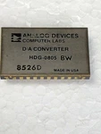 X3PCS Analog Devices HDG-0805BW Cer/ Chip D/a Converter 24 Pin Dip Gold Plated. Fixed Price $30.00.
