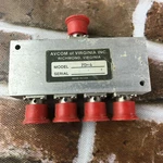 Avcom PD-4 4-WAY Power Divider Splitter Richmond Virginia Sattelight. Fixed Price $15.94.