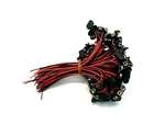 9 Volt Battery Snap Clip Connector With 6" Wire Lead Lot Of 75. Fixed Price $29.99.
