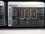 MP8308 Analogic High Speed Composite Video D/a Converter B11-1278 Rev. Fixed Price $34.99.