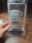 Tripp Lite PS5503M/TRAVELER 2-OUTLET Surge Protector Tested And Working. Fixed Price $17.99.