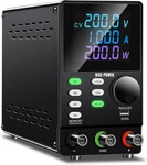 Dc Power Supply Variable, 200V 1A High Voltage Programmable Adjustable Regulated. Fixed Price $359.99.