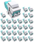 Lc/upc Fiber Optic Coupler Keystone Jack Duplex Multimode 30 Pack. Fixed Price $50.22.