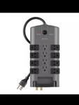 Belkin BP112230-08 8FT Cord Pivot-outlets Surge Power Strip Protector Black. Fixed Price $59.99.